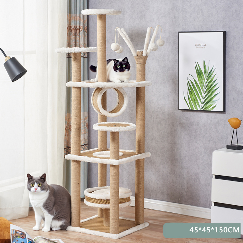 Modern Luxury Cat Scratcher Sustainable Cat Trees Scratcher OEM ODM