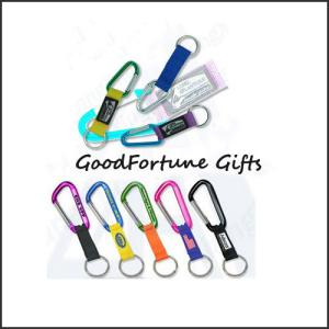 Quality printed logo customed promotion mug carabiner lanyard keychain gift wholesale