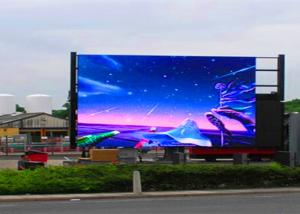 Quality P10 Full Color Outdoor LED Advertising Screens 6000nits Brightness LED Display Board wholesale