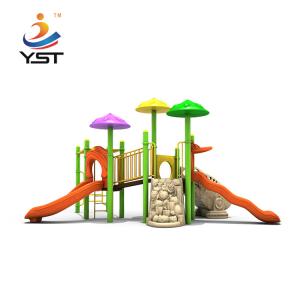 Quality Outdoor LLDPE Children Playground Equipment Slides With 114mm Post wholesale