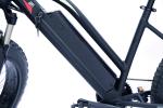 High Speed 48v 1000w Bafangcentral motor Mountain Electric Fat Bike with front