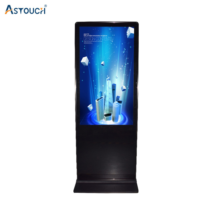 32 Inch PCAP Touch Floor Standing Digital Signage For Adversting