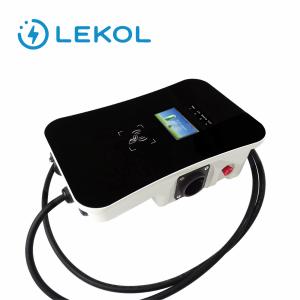 Quality Single Phase Wall Box Ev Charger Station With Type2 Cable 32A wholesale