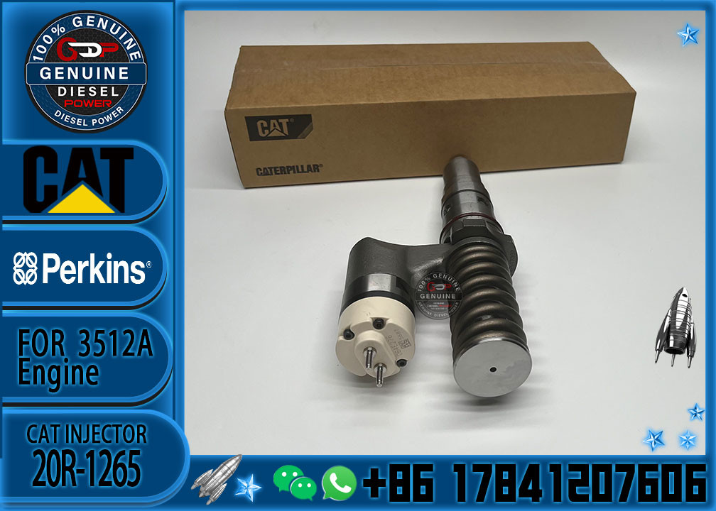 Common rail injector fuel injecto 10R-1280 20R-1265 10R-1279 20R-1266 for 3512B Excavator 3512C 3516B 3516C