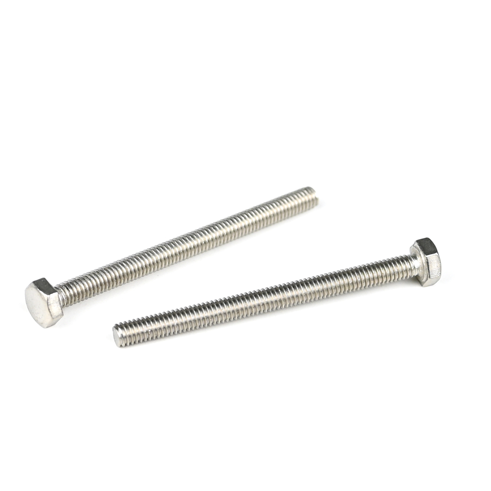 Stainless Steel A4 316 Full Thread Hex Din 933 Bolt Solar Fastener Machine Bolt M4x50