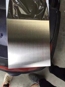 Quality Hairline Stainless Steel Sheet Grade 304 304L 316L 430 ASTM Standard Stainless Steel Hairline Finish Sheet wholesale