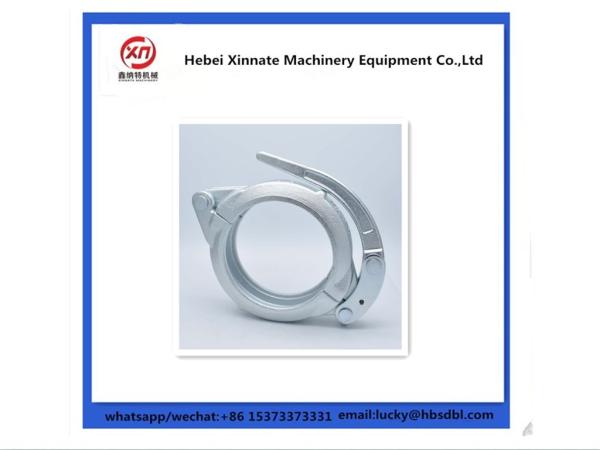 Cheap 200 Bar Concrete Pump Clamp Coupling 40Cr Concrete Hose Clamp for sale