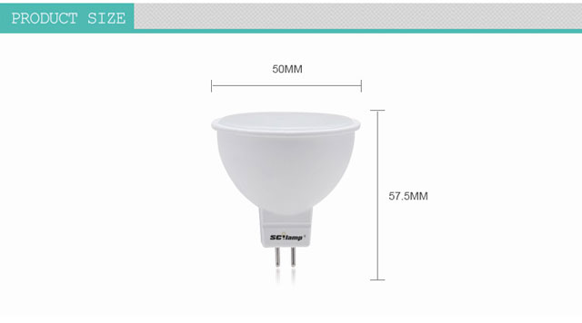 7W GU5.3 LED spot light wholesale
