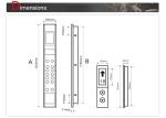 Sliver Brushed Stainless Steel Elevator Cop Lop For Elevator Parts