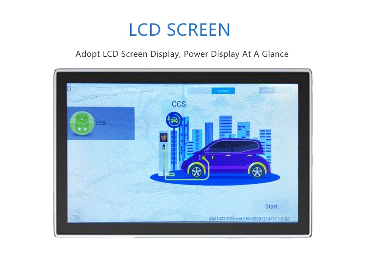 EN 61851 Output Current 60A OCPP Jason Credit Card Wallbox 20kw DC CCS2 Europe Standard EV Charger Station for Charging