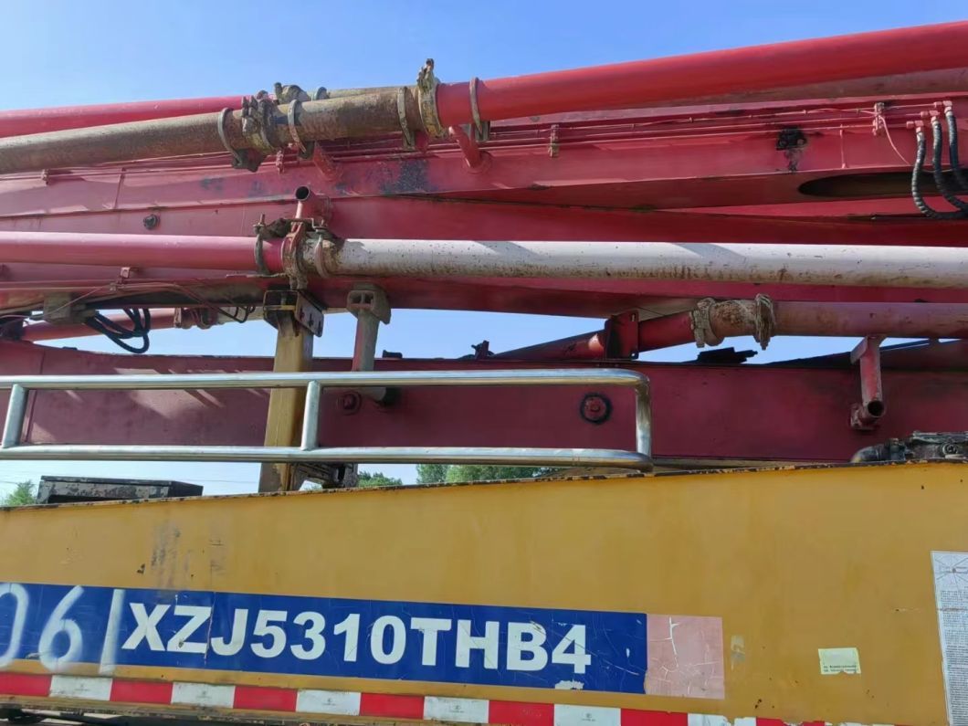 2012 Perfect Original Quality Xg 41m Used Truck Pump Concrete Pump Beton Pump Brand New Tires