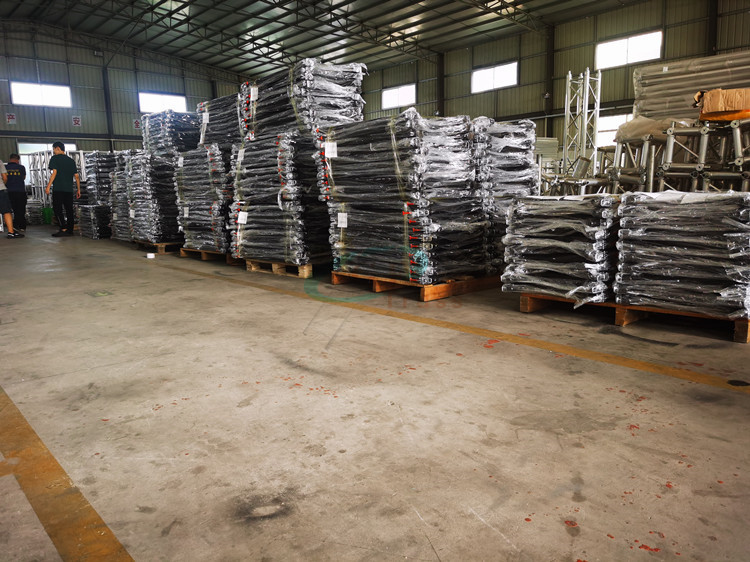Aluminum 6061-T6 Portable Led Display Truss Ladder Shape