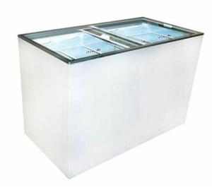 Quality Commercial Glass Top Display Chest Freezer R134A Refrigerant Easy Cleaning wholesale