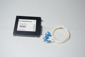 Quality ABS BOX WDM In Optical Fiber , Steel Tube PLC WDM Splitter LC / UPC Single Mode wholesale
