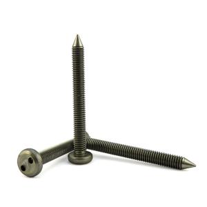 Quality Hex Head M5 45mm Self Tapping Security Screws Stainless Steel Snake Eye Drive wholesale