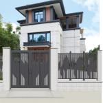 Electrical Motorized Driveway Aluminium Fence Gate For Houses