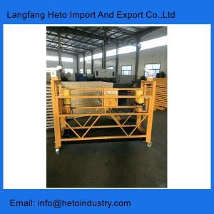 Quality Vietnam painting steel ZLP800 7.5 meters LTD80 suspended working platform for building maintenance wholesale