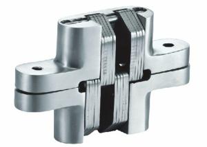 Quality Spring Closing Stainless Steel Concealed Hinges , Invisible Hinges For Interior Doors wholesale