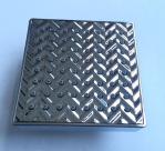 ABS plastic material square chrome plating shower head top shower rain shower