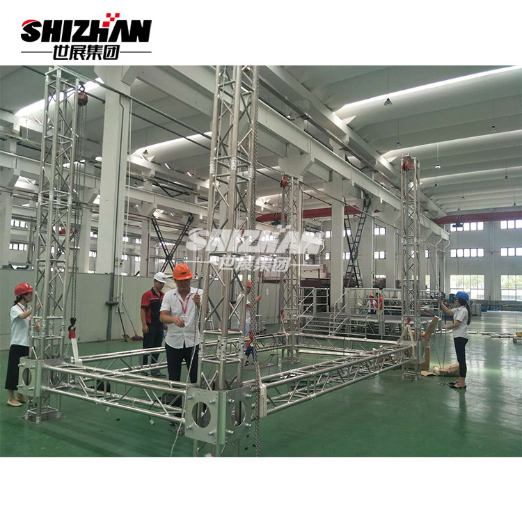 Truss System Bolt Screw Aluminum Lighting Truss For Events Display