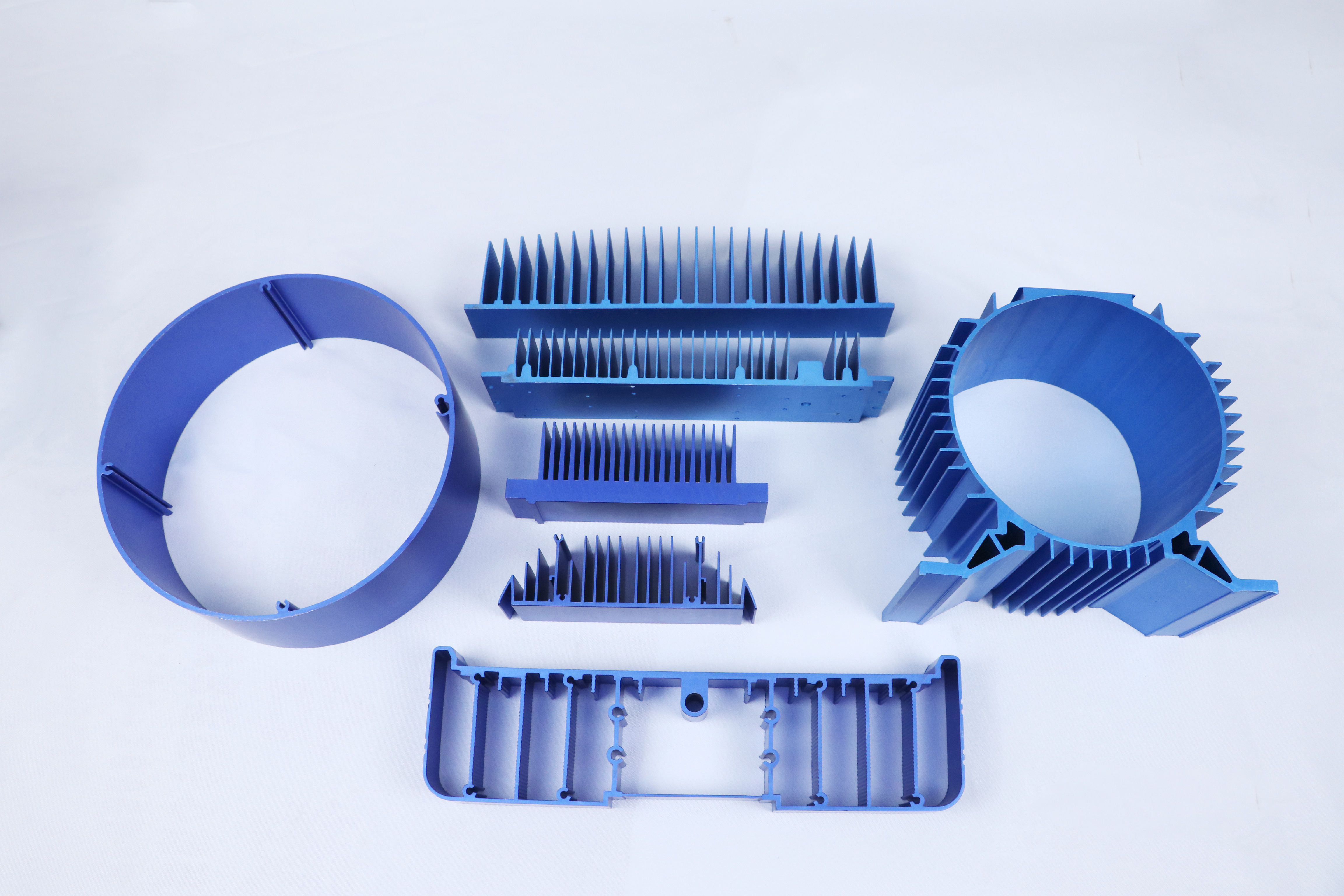 OEM Computer Aluminium Heatsink Profile 6063 T5 Heatsink Extrusion Profiles