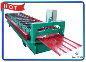 Quality Color Coated Tile Roll Forming Machine 18 Stands For Warehouses / Plants wholesale
