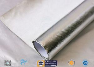 Quality Waterproof 880g Light Reflect Silver Coated Fabric High Temperature Adhesive wholesale