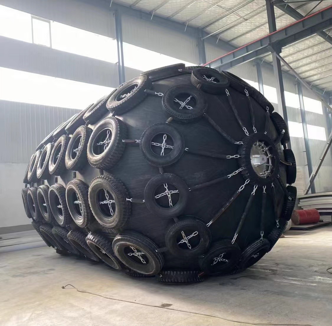 ISO Standard Pneumatic Rubber Fender 3.3 X 1.5