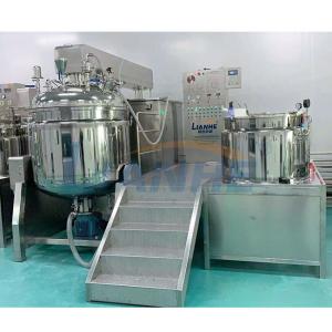 Quality 500L Paste Making Machine Vacuum Emulsifier Mixer For Mayonnaise wholesale