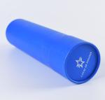 Velvet Pillow Pen Gift Boxes Packaging , silkprinting cardboard tube packaging