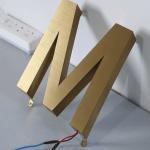 Manufacturer'S Direct Supply Of Stainless Steel Illuminated Outdoor Signs With