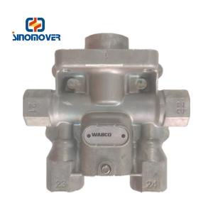 Quality WABCO Original Parts Spare Parts 9347144030 Four Circuit Protection Valve Use For HOWO SHACMAN FAW DAF MAN Truck wholesale