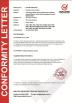 Wineplus Industrial Limited Certifications