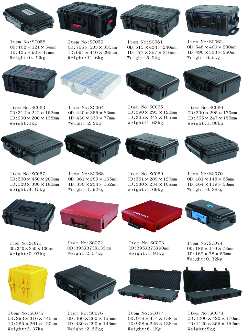 Waterproof Hard Plastic Case Crushproof Dustproof Protection