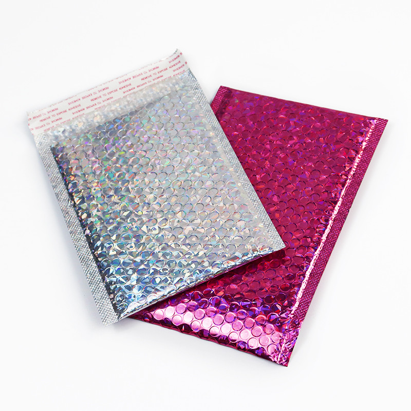 Customizable Colored Aluminized Bubble Bags Excellent Impact Resistance