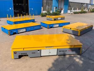 Quality Industrial Heavy Load Transfer Cart Electric Power Transport Cart wholesale