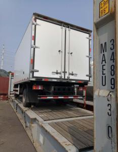 Quality 7 Ton Refrigerated Truck For Frozen Foods Transporting ZZ1127G4215C1 wholesale