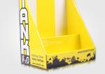 Attractive Cardboard Countertop Displays , Yellow Bottle Counter Display Boxes