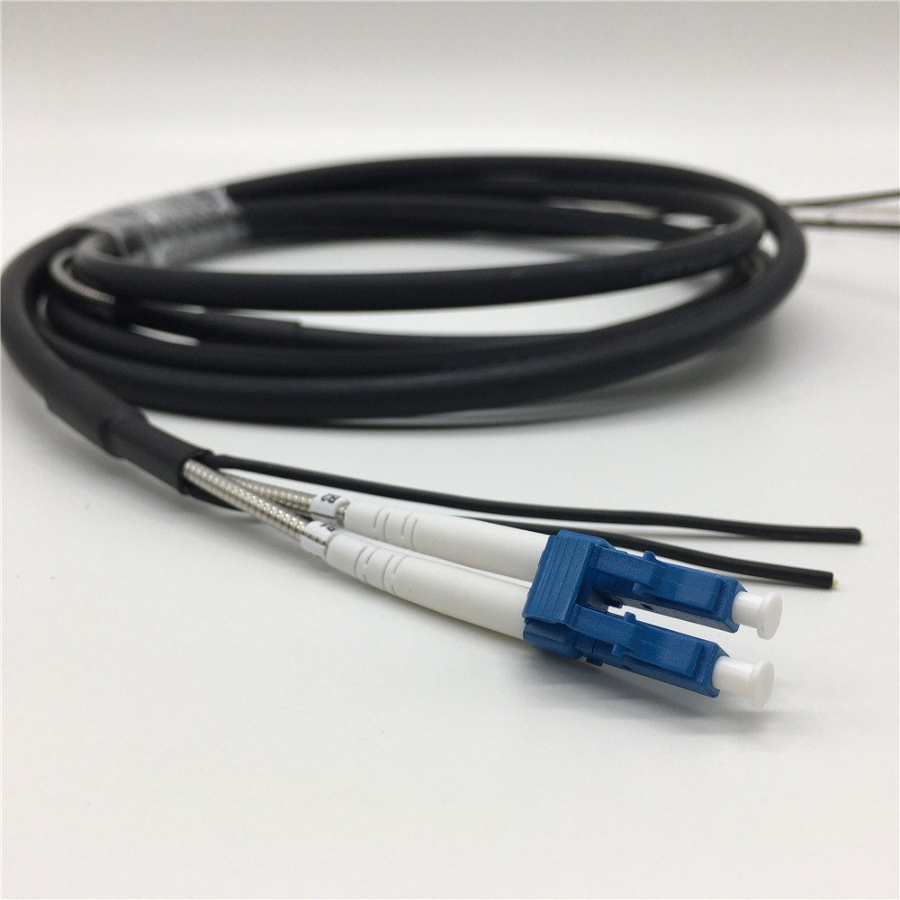 14130625 0.03m/0.34m Optical Cable Assembly DLC/PC GYFJH 2A1a (LSZH) 7.0mm 2 Cores
