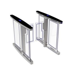 Quality Airport Speedlane Optical Swing Turnstile Speed Gate 316 Stainless Steel wholesale