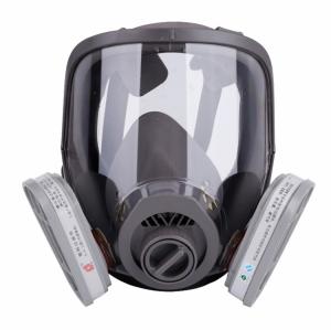 Quality Full Face Respirator Gas Mask With Double Filters wholesale