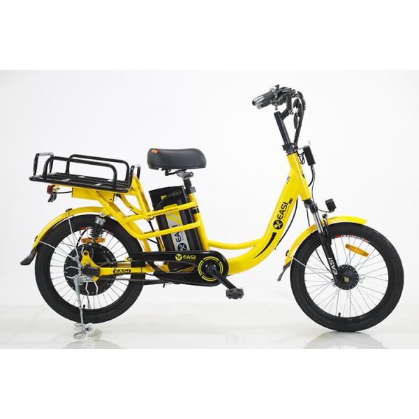 Electric Cargo Bike For Delivery Steel Frame 48V 400W Brushless Motor Lithium
