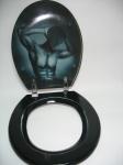 resin toilet seat cover,sanitary ware,hinge,MDF,PVC,PP,toilet,duroplastic toilet