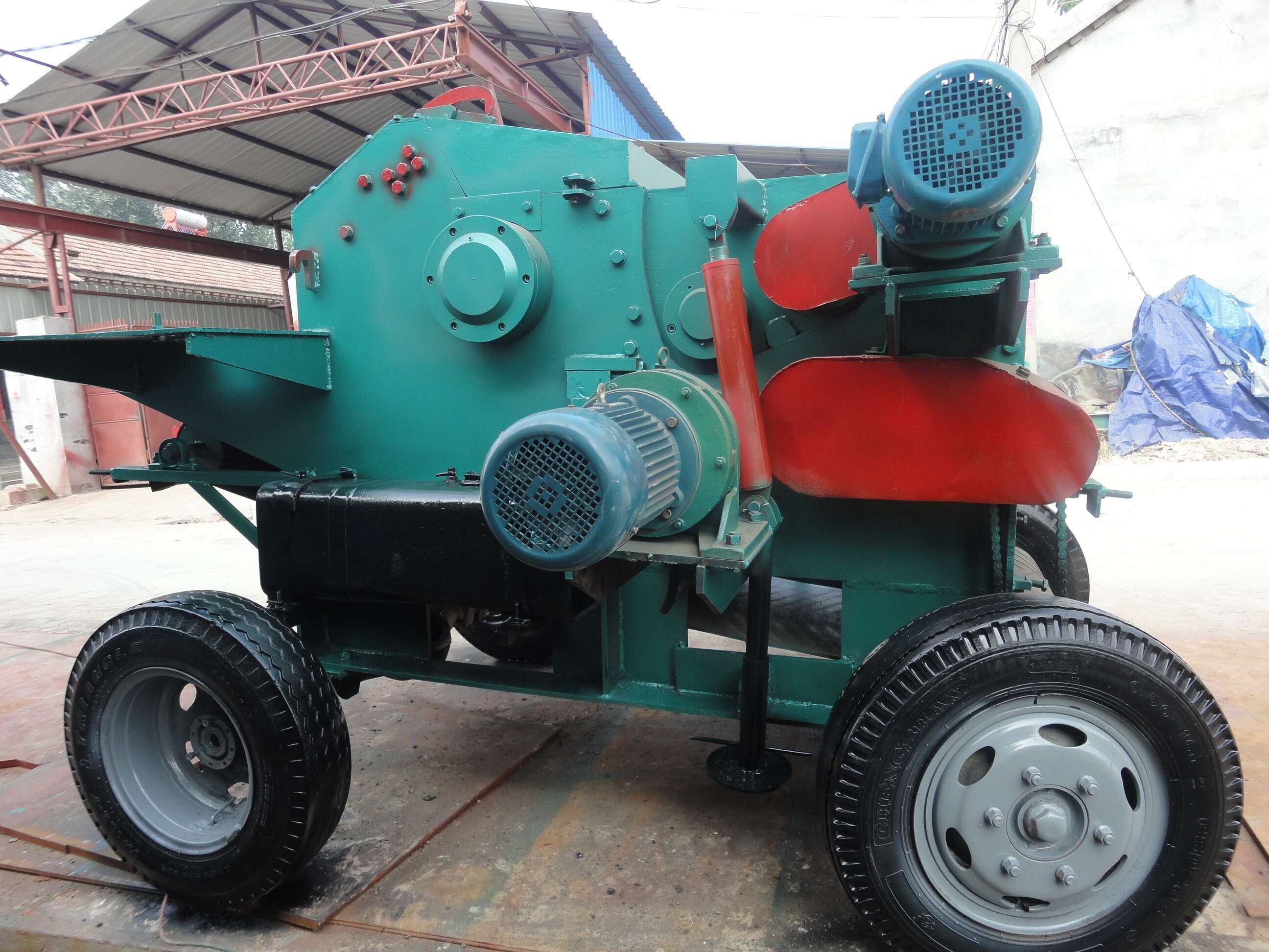 7-10ton Electrical Wood Chipper/Wood Drum Chipper machine for low cost good quality