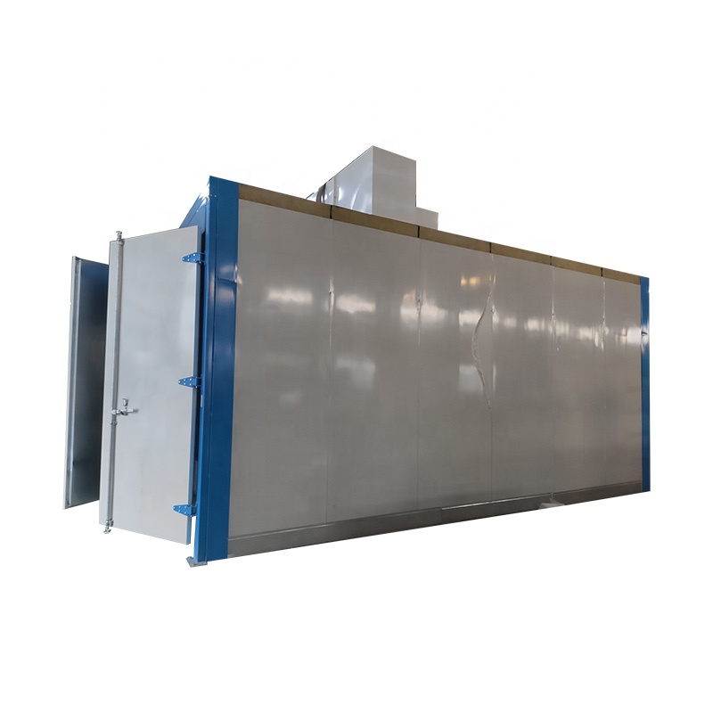 steel door/fence/pipe surface finish electrostatic powder coating line for powder curing