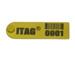 RFID sheep cattle ear tag,RFID ear tag,UHF ear tag,96*27mm,barcode ear tag