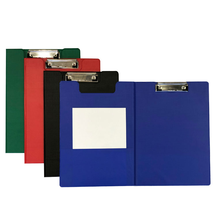 PVC Double Panel Paper Folder Suitable for A4 Size Durable and Modern Office Supplies