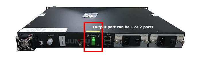 45 ~ 862Mhz 1550nm Fiber Optic Transmitter 5dbm For Middle / Small CATV Station