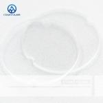 3D Silk Print Cctv Camera Glass Cover Tempered Glass Screen 1mm-19mm Thickness