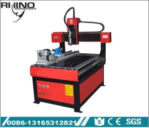 Quality Rotary 4 Axis Craft Metal Mold CNC Router Metal Die Cast Machine R-6090 for Wood Steel wholesale